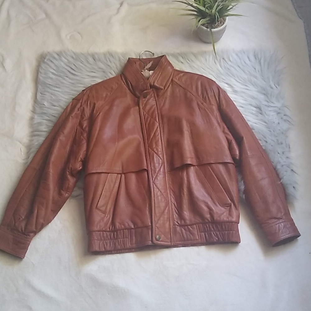 Brown Men's Leather Jacket